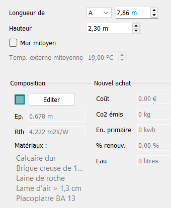 Fenetre edition murs